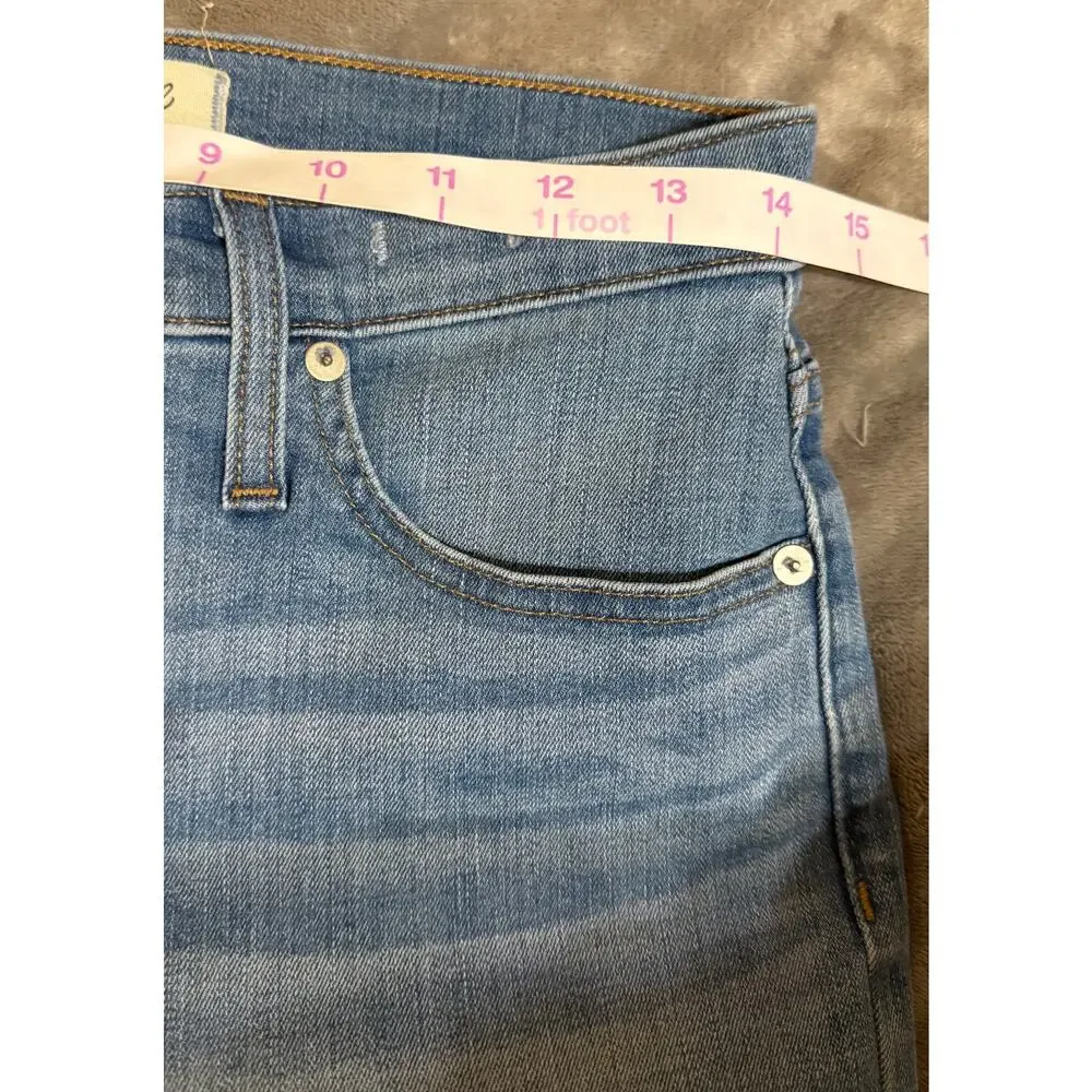 Madewell Cali Demi-Boot Jeans in Timpson Wash Size 27 Petite Y2K Mid Rise - Picture 8 of 11